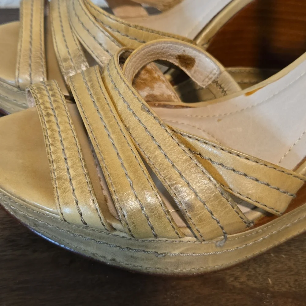 Frye Leather‎ Wedge Sandals